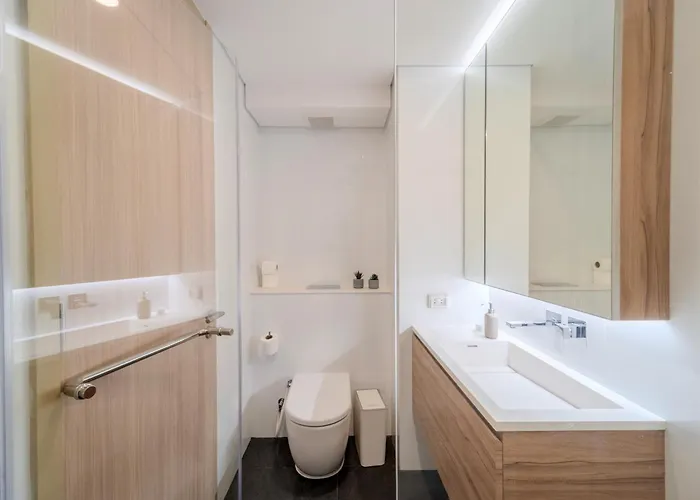 公寓 5 Star Luminous Sukhumvit Infinity Pool Gym Sauna