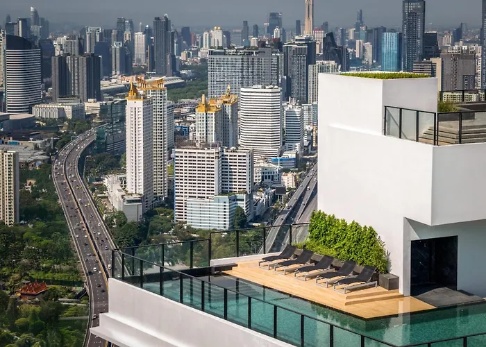 公寓 5 Star Luminous Sukhumvit Infinity Pool Gym Sauna *